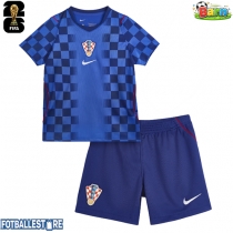 Kroatia Bortedraktsett Barn VM 2026 Kortermet (+ Korte bukser)